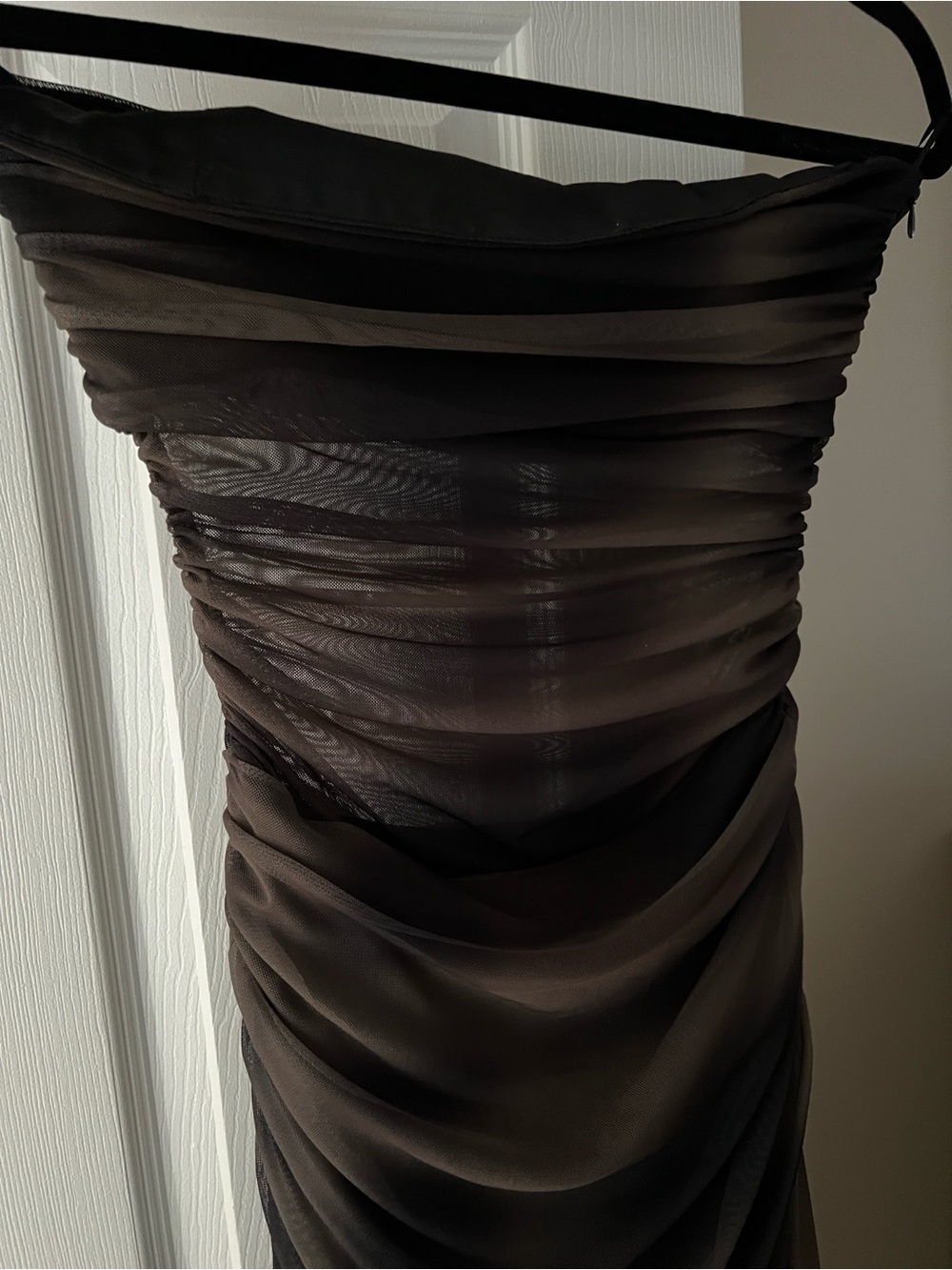 Ruched Strapless Evening Gown - New no tag - Picture 4 of 6